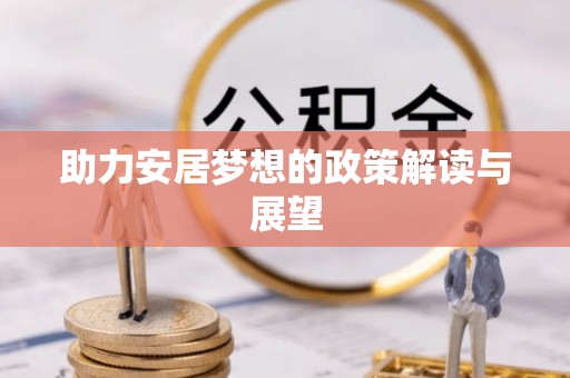 天等助力安居梦想的政策解读与展望