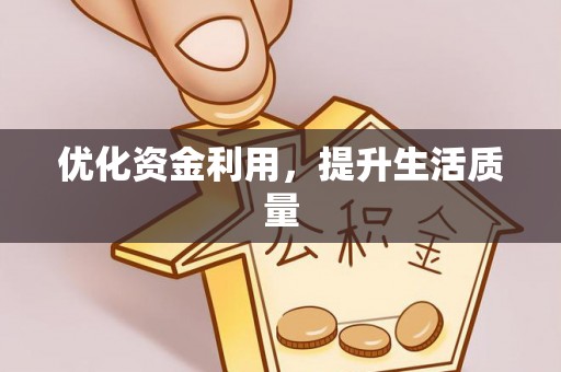 天等优化资金利用，提升生活质量
