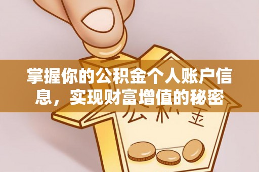 天等掌握你的公积金个人账户信息，实现财富增值的秘密