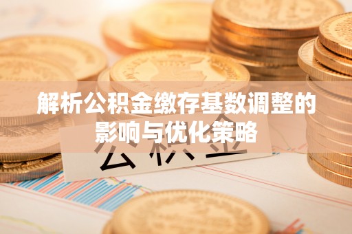 天等解析公积金缴存基数调整的影响与优化策略