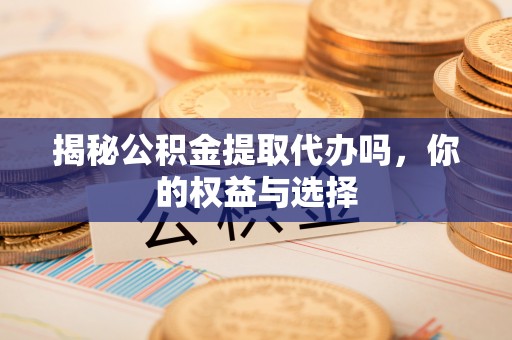 天等揭秘公积金提取代办吗，你的权益与选择