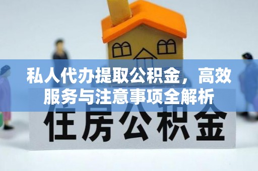 天等私人代办提取公积金，高效服务与注意事项全解析