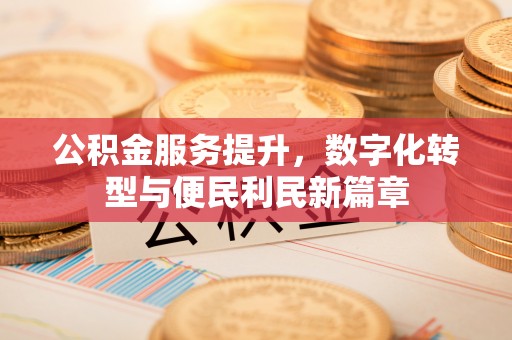 天等公积金服务提升，数字化转型与便民利民新篇章