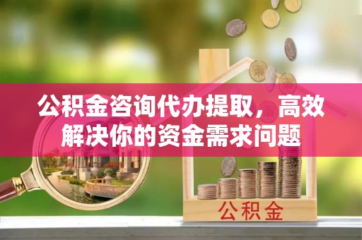 天等公积金咨询代办提取，高效解决你的资金需求问题