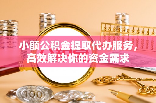天等小额公积金提取代办服务，高效解决你的资金需求