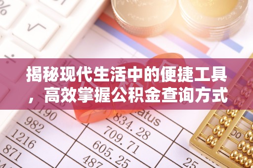 天等揭秘现代生活中的便捷工具，高效掌握公积金查询方式