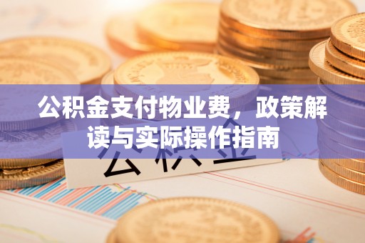 天等公积金支付物业费，政策解读与实际操作指南