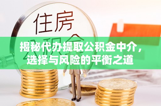 天等揭秘代办提取公积金中介，选择与风险的平衡之道