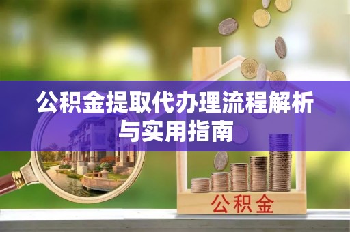 天等公积金提取代办理流程解析与实用指南